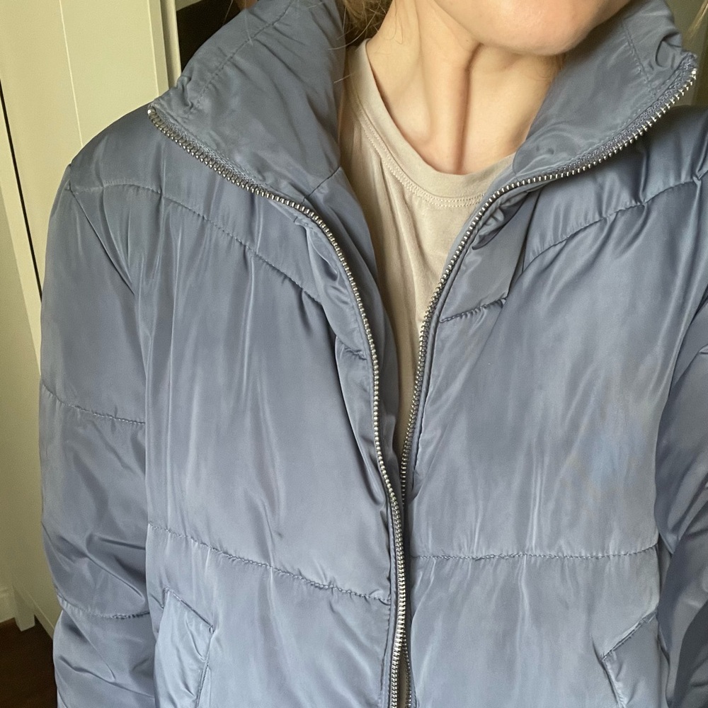 Blue Puffer Jacket - Picture 2 of 2